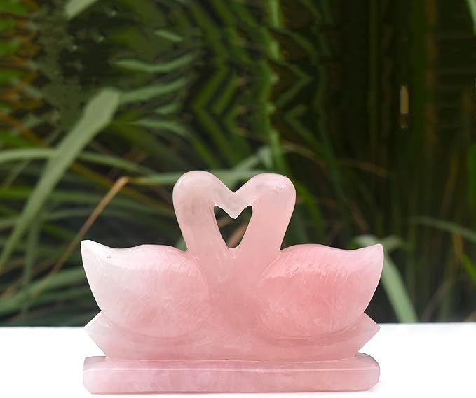Rose Quartz Birds
